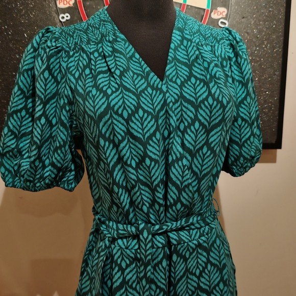 Boden Ruby Jersey Romper in Palm Leaf - Picture 10 of 16